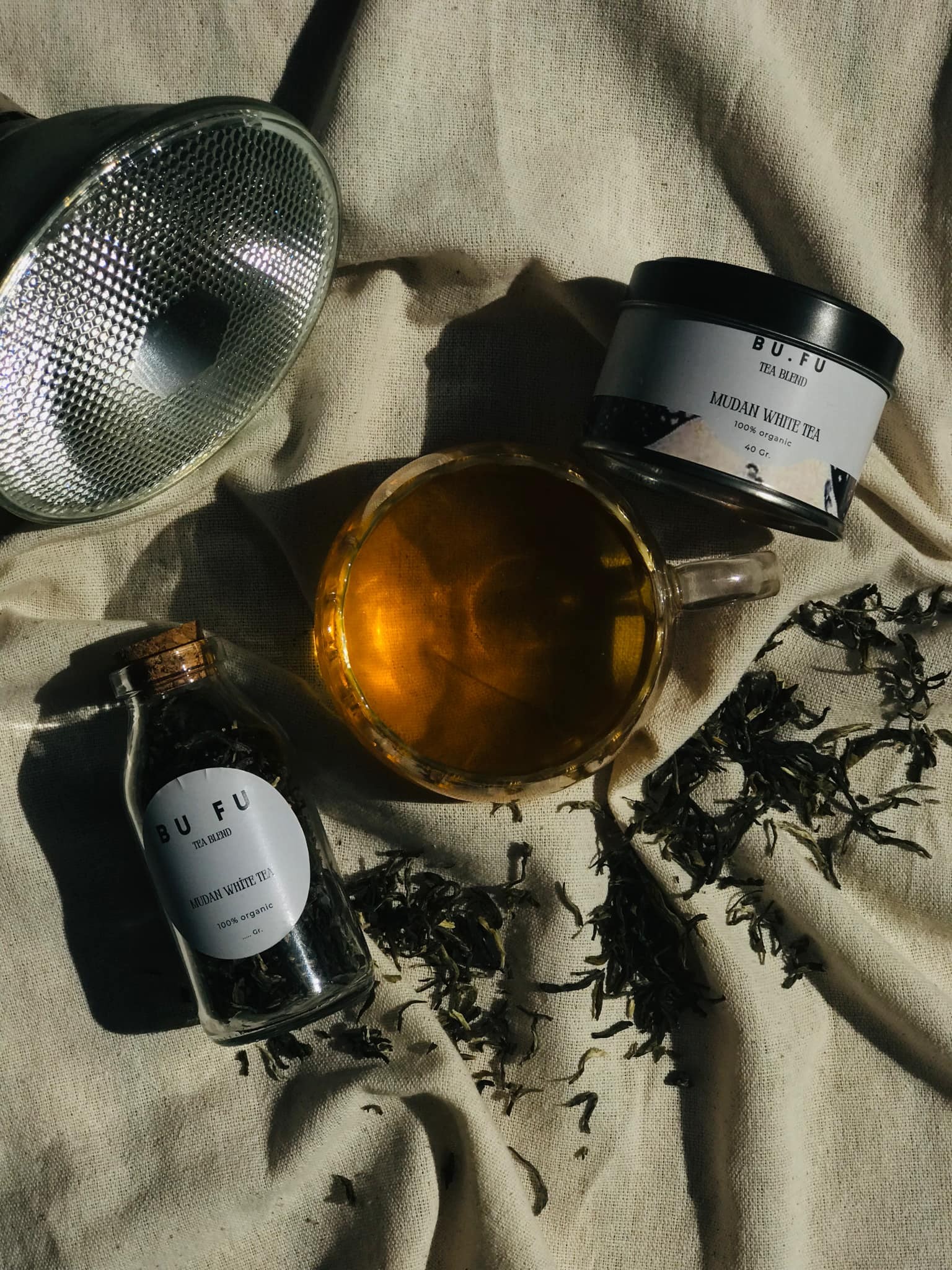Chinese Bai Mudan White Tea - Bai Mudan Beyaz Çayı 