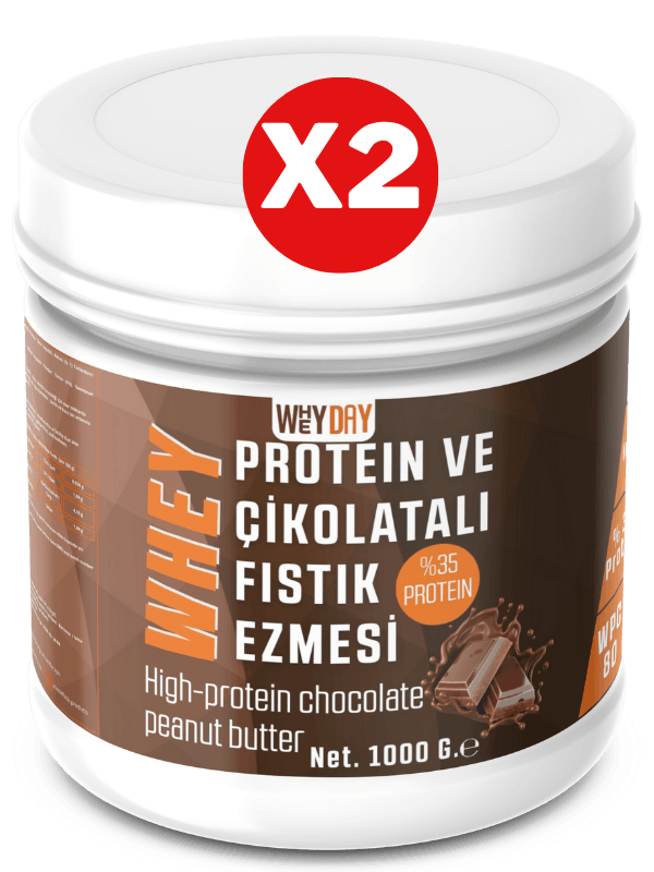 Whey Proteinli Çikolatalı Fıstık Ezmesi x 2 kg