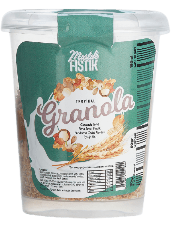 Tropikal Bardak Granola 150 g.