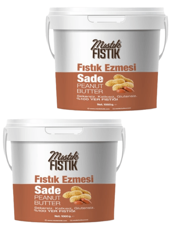 Sade Fıstık Ezmesi 2 kg.