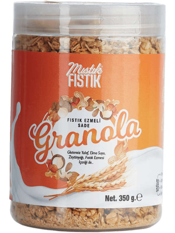 Fıstık Ezmeli Sade Granola 350 g.