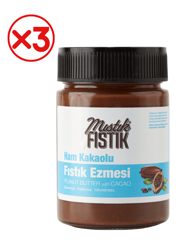 Kakaolu Fıstık Ezmesi 300 g X 3