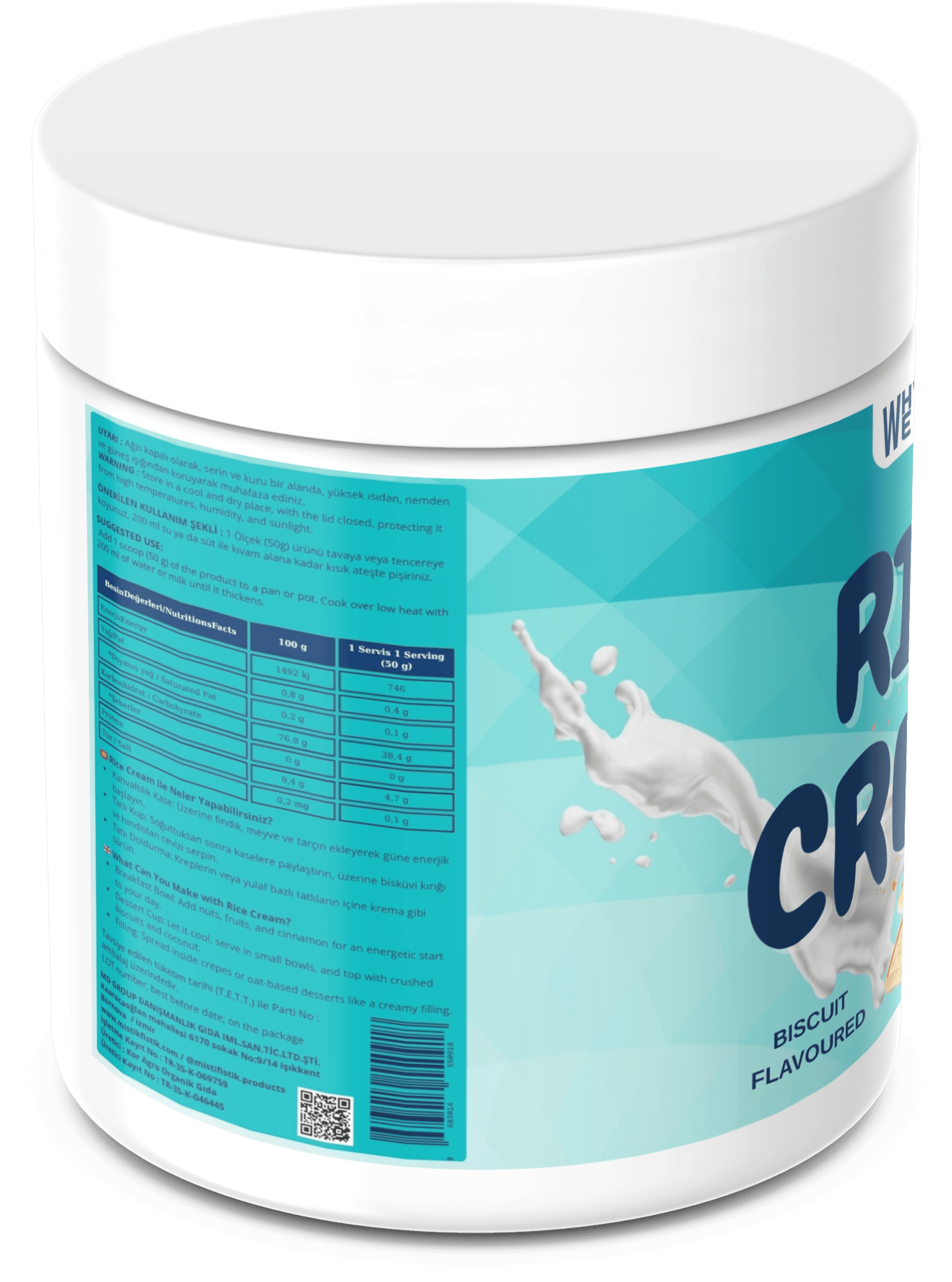 Rice Cream (Pirinç Unu Kreması) 750 g.