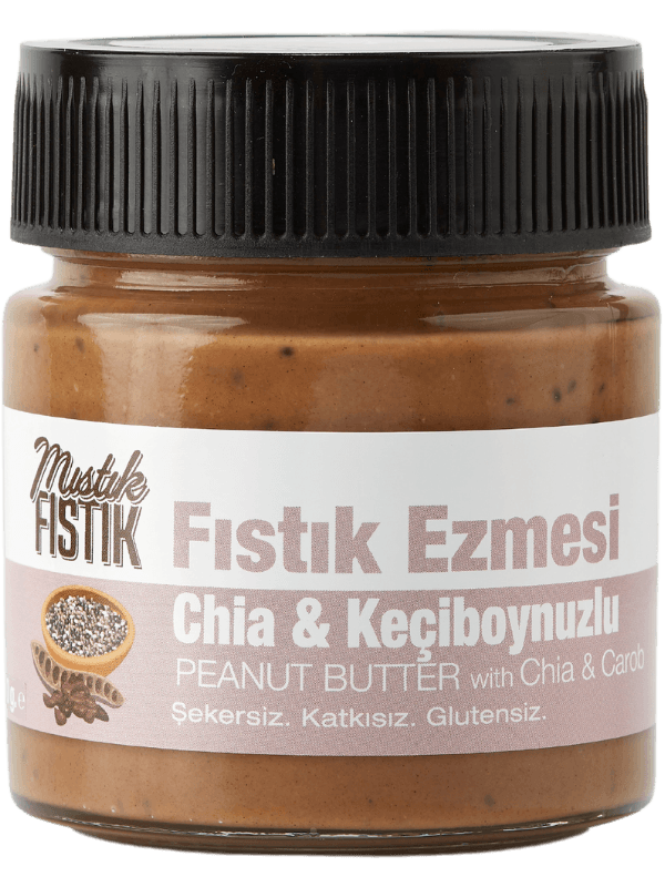 ChiaKeçiboynuzlu Fıstık Ezmesi 200 g.