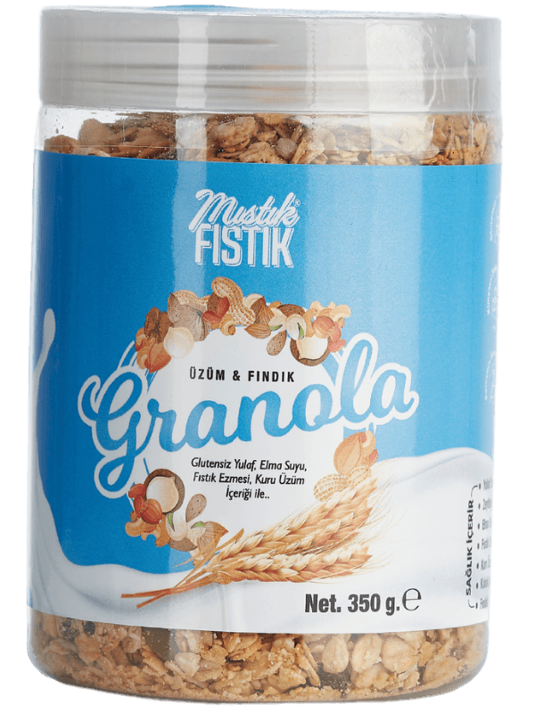 Üzüm ve Fındık Granola 350 g.