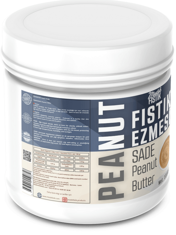 Sade Fıstık Ezmesi 1 kg.