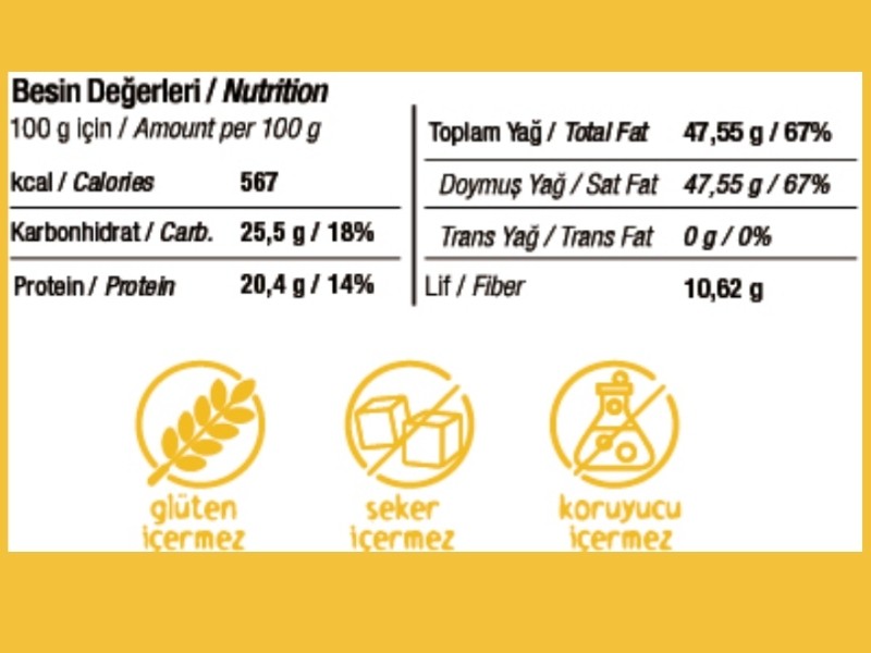 Ballı Badem Ezmesi 200 g.