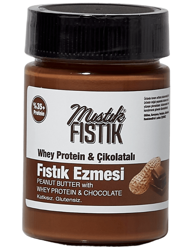 Whey Proteinli Çikolatalı Fıstık Ezmesi 300 g.