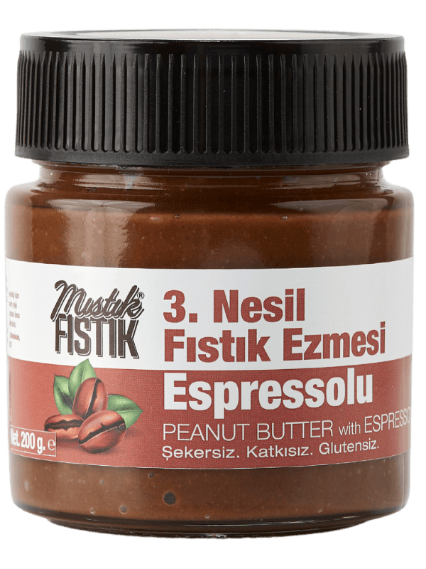 Espressolu Fıstık Ezmesi 200 G.