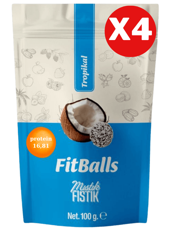 FİTBALLS TROPİKAL 4'LÜ PAKET