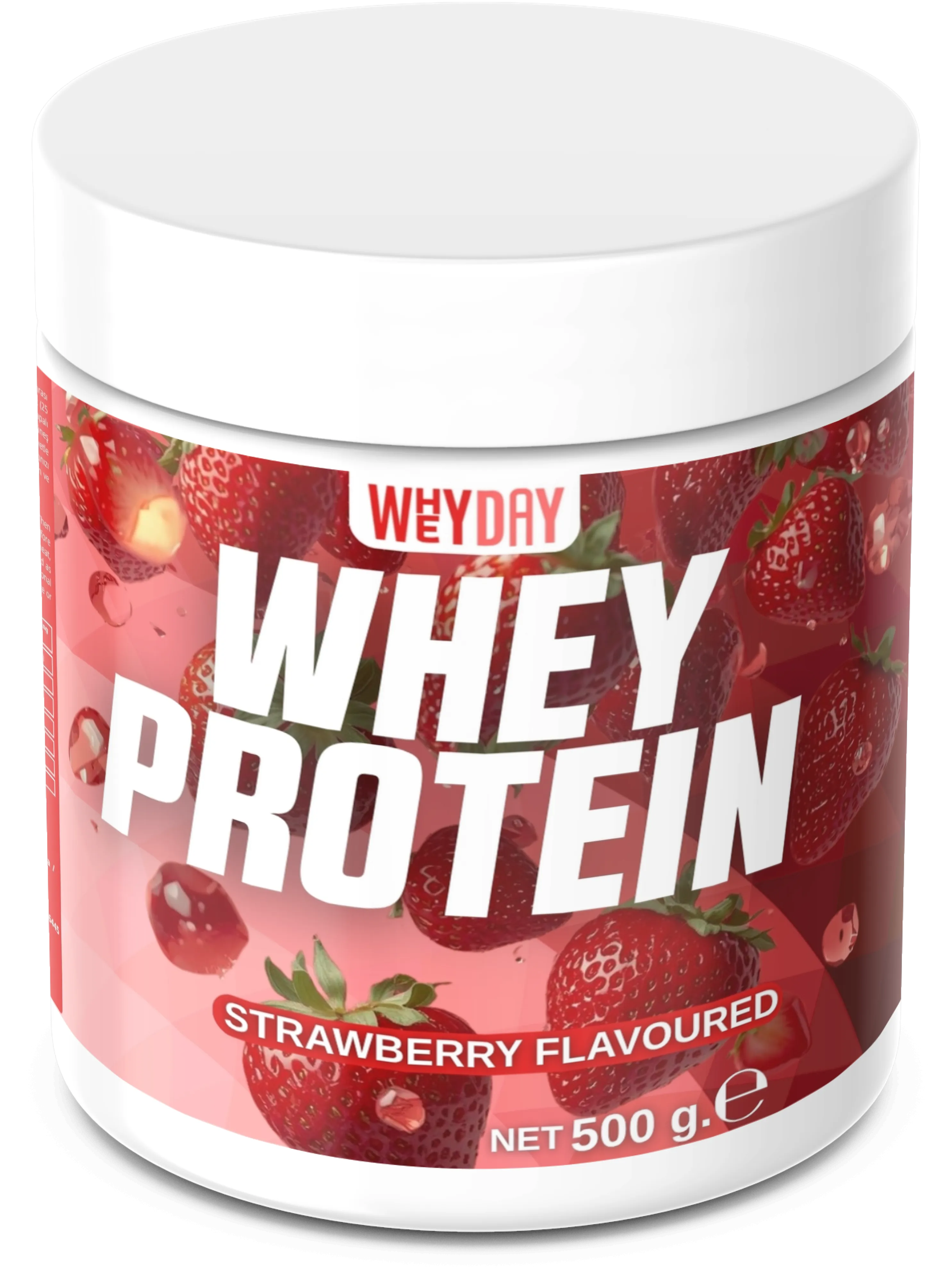 WHEY POWDER ÇİLEK AROMALI 500 G.