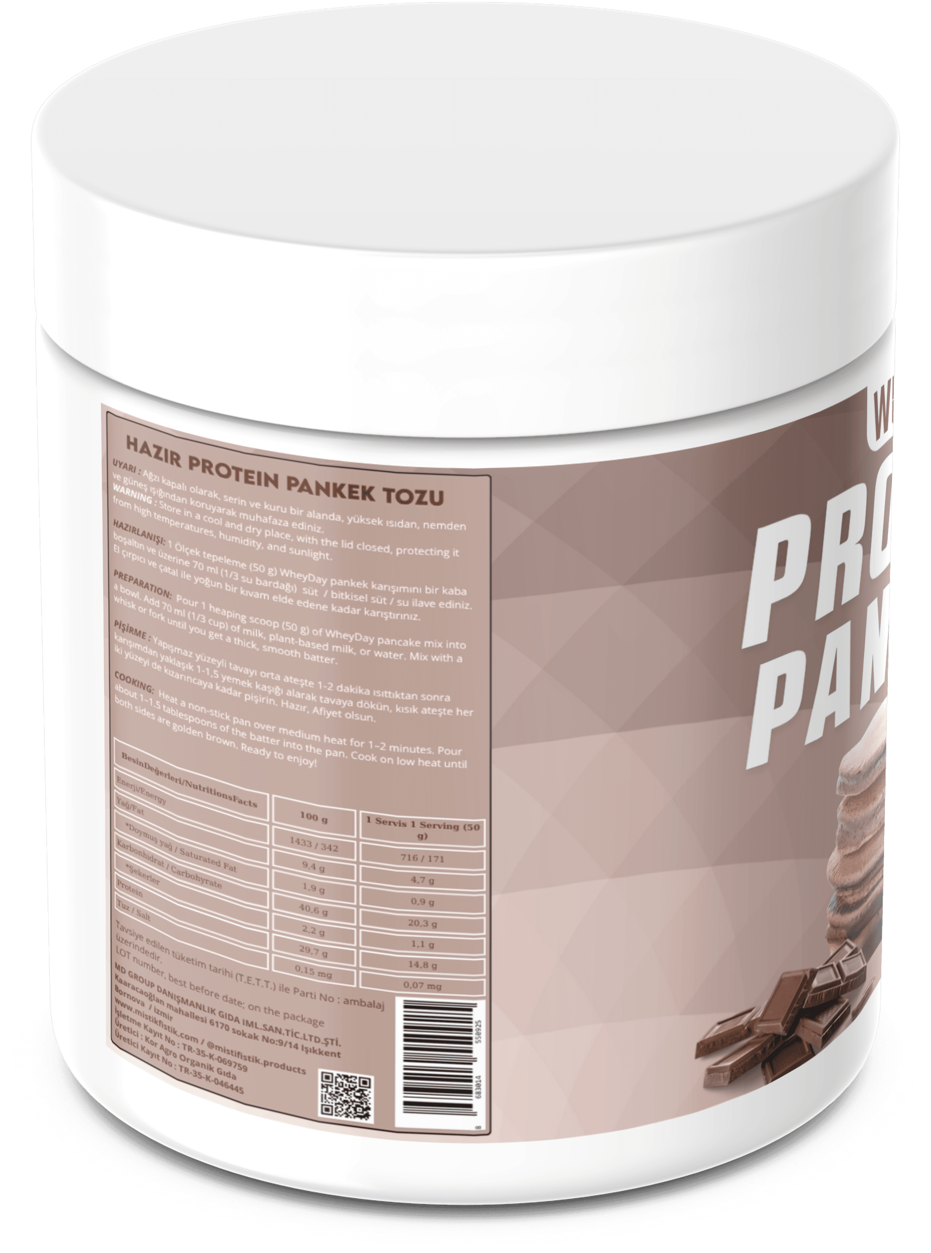 Whey Protein Pancake 750 g.