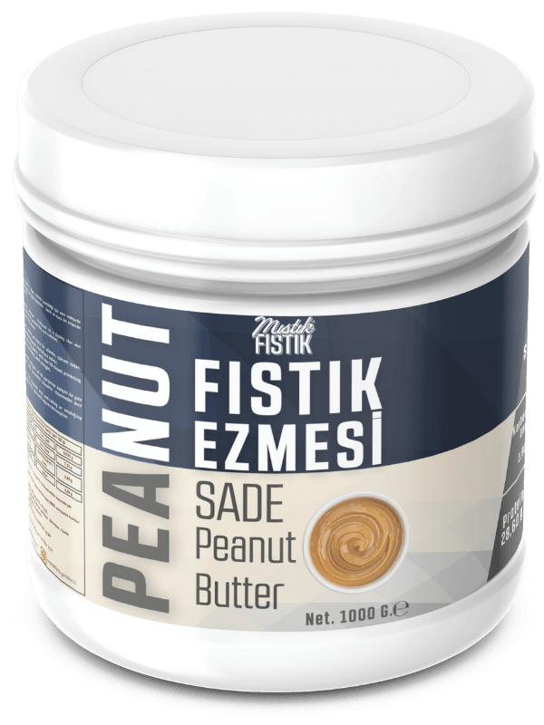 Sade Fıstık Ezmesi 1 kg.