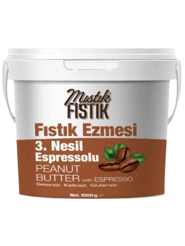 Espressolu Fıstık Ezmesi 1 kg.