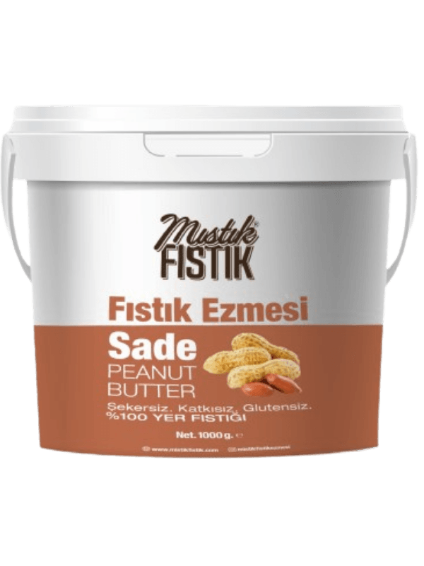 Sade Fıstık Ezmesi 1 kg.