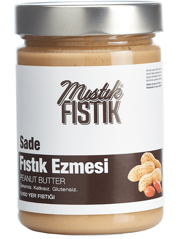 Sade Fıstık Ezmesi 600 g.