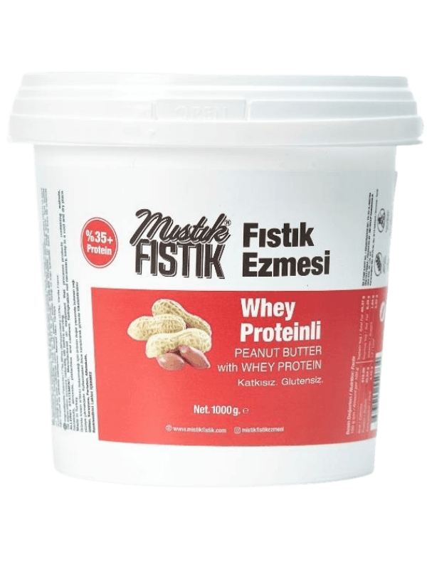 Whey Proteinli Fıstık Ezmesi 1 kg.