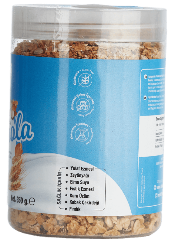 Üzüm ve Fındık Granola 350 g.