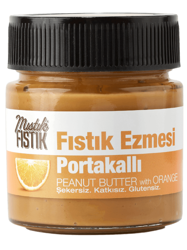 Portakallı Fıstık Ezmesi 200 g.