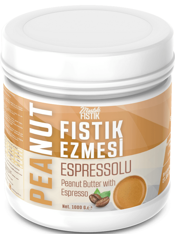 Espressolu Fıstık Ezmesi 1 kg.