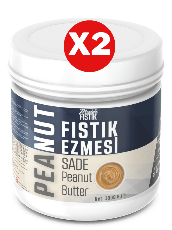Sade Fıstık Ezmesi 2 kg.