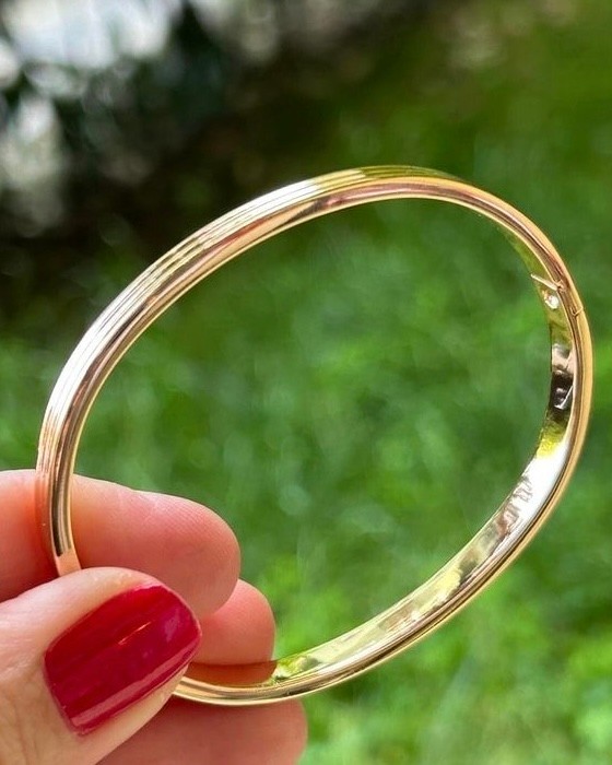 BYM161 Çelik Gold Rose Renk Zarif Kadın Kelepçe Bileklik Dayanıklı Şık Aksesuar M00602459283