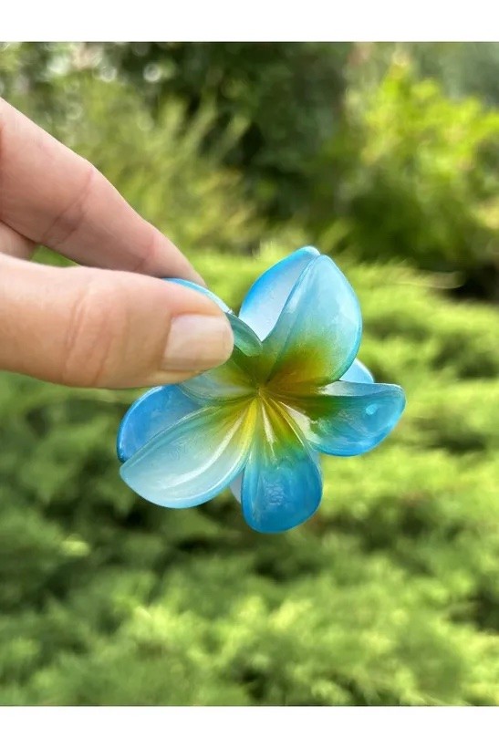BYM447 Çiçek Orta Boy Hibisküs Toka