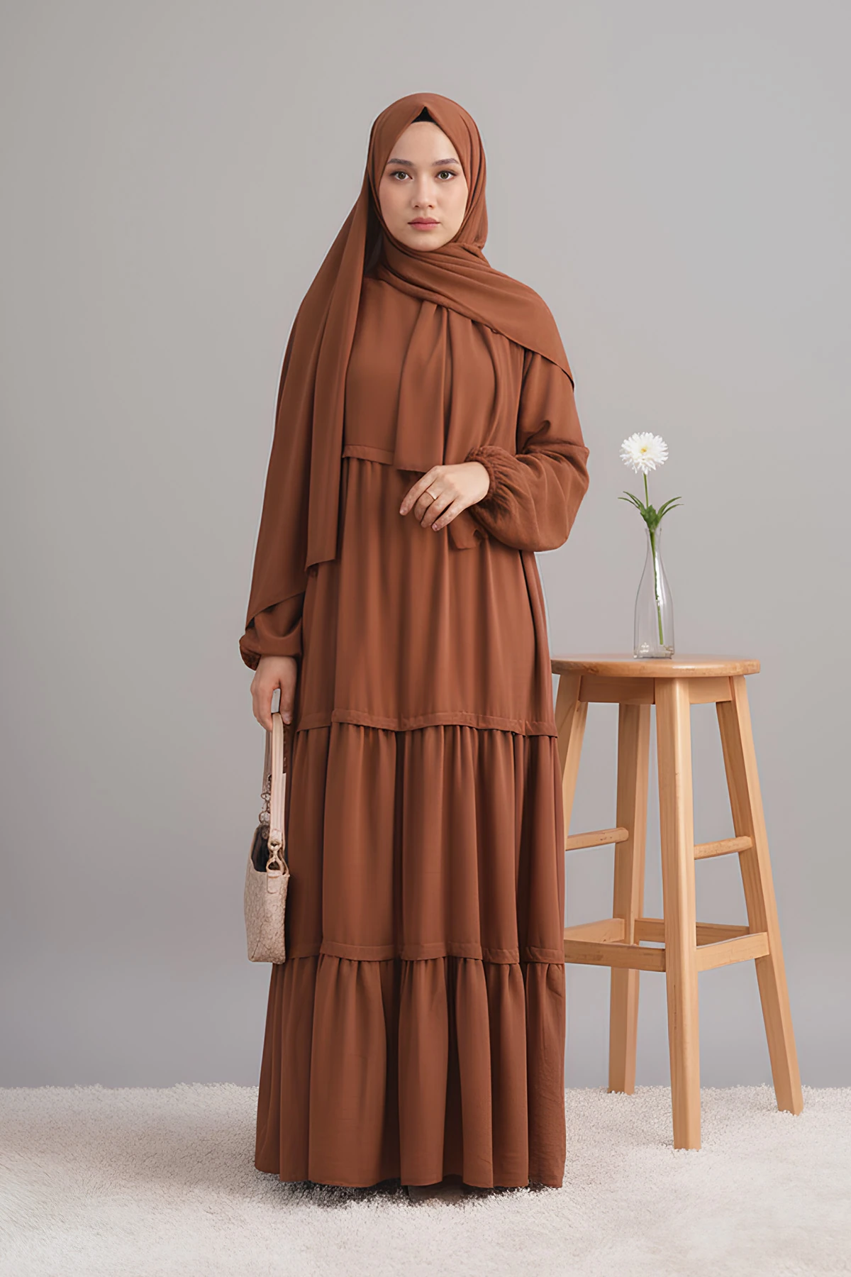 Sare Medine Elbise Ferace