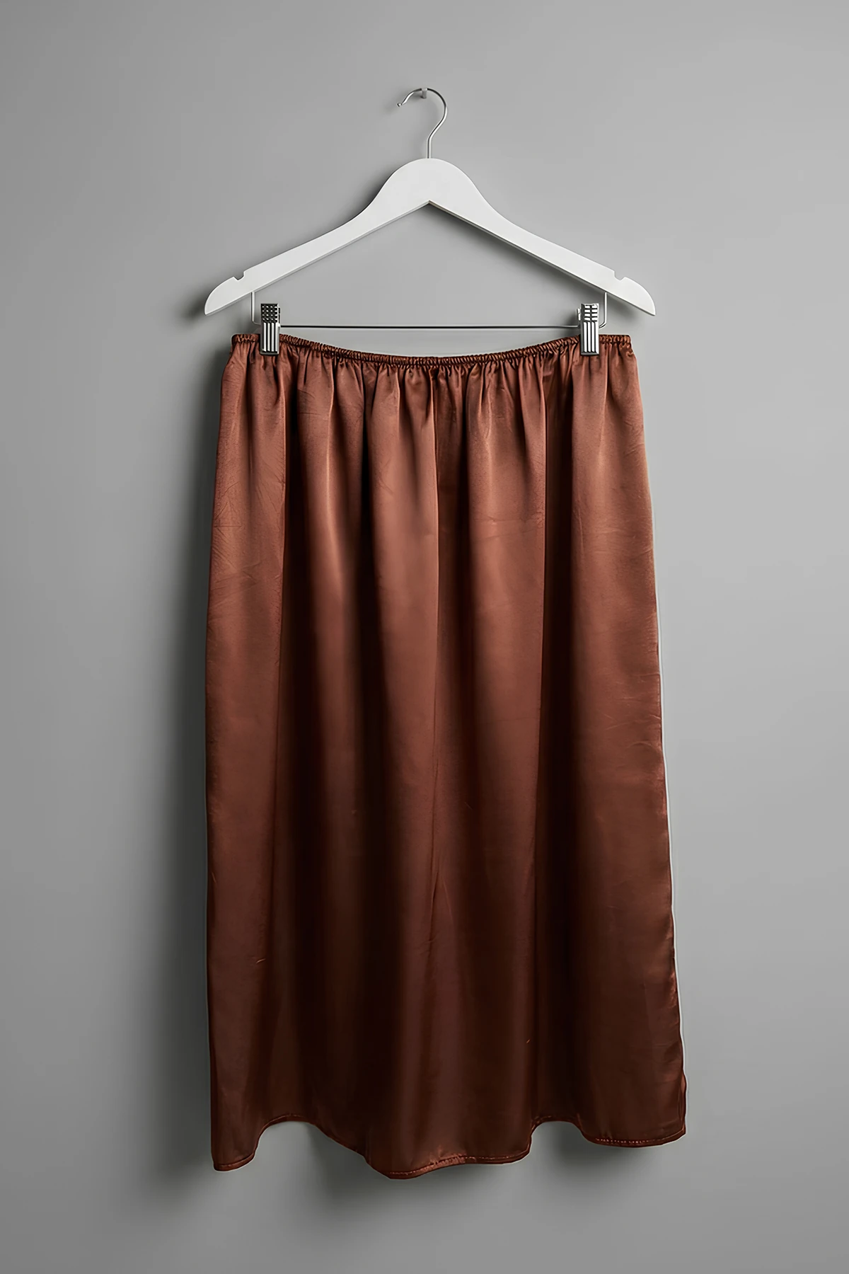 Saten Etek Astar - Kahve