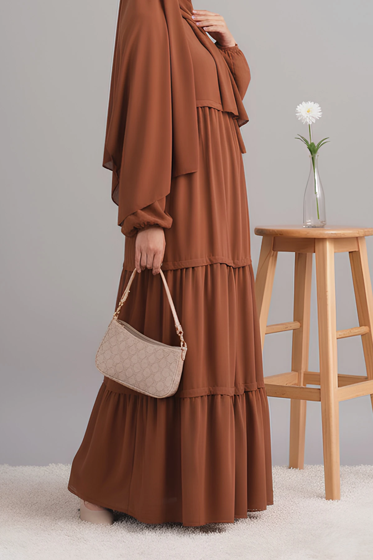 Sare Medine Elbise Ferace