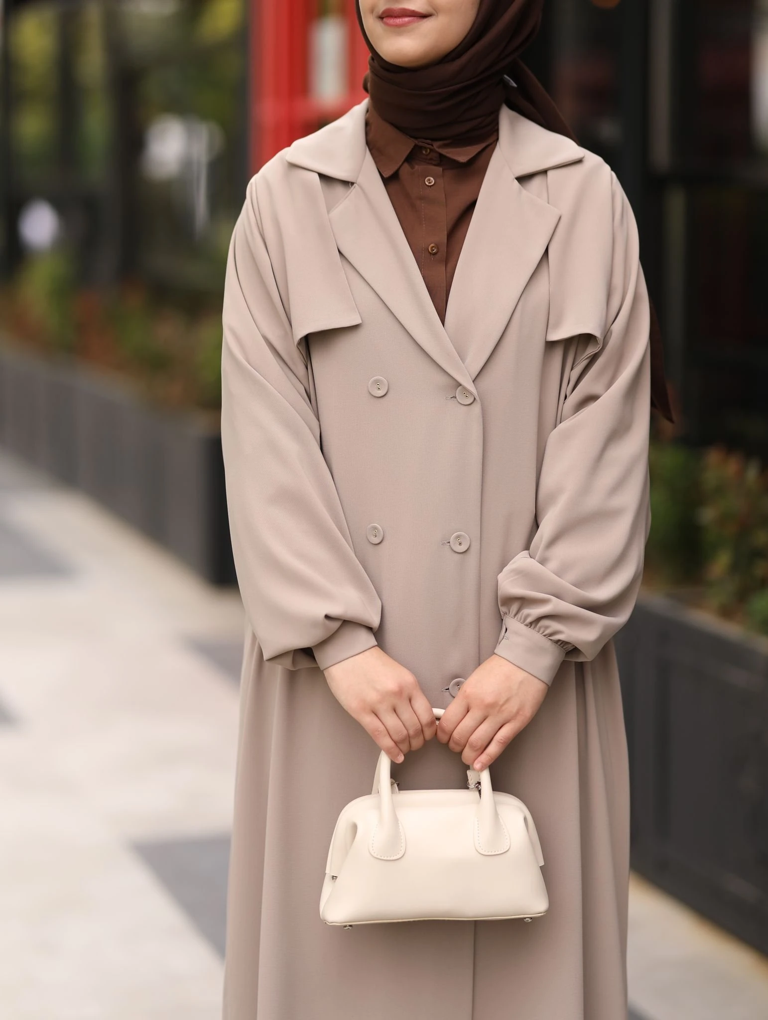 Trenç Tesettür Tam Boy Ferace