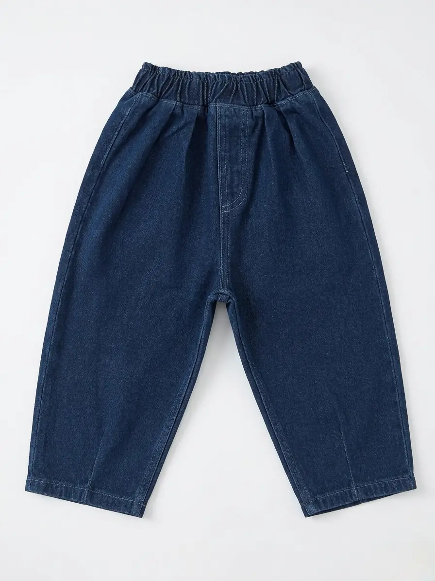 Lacivert Balon Paça Jean – görsel 1
