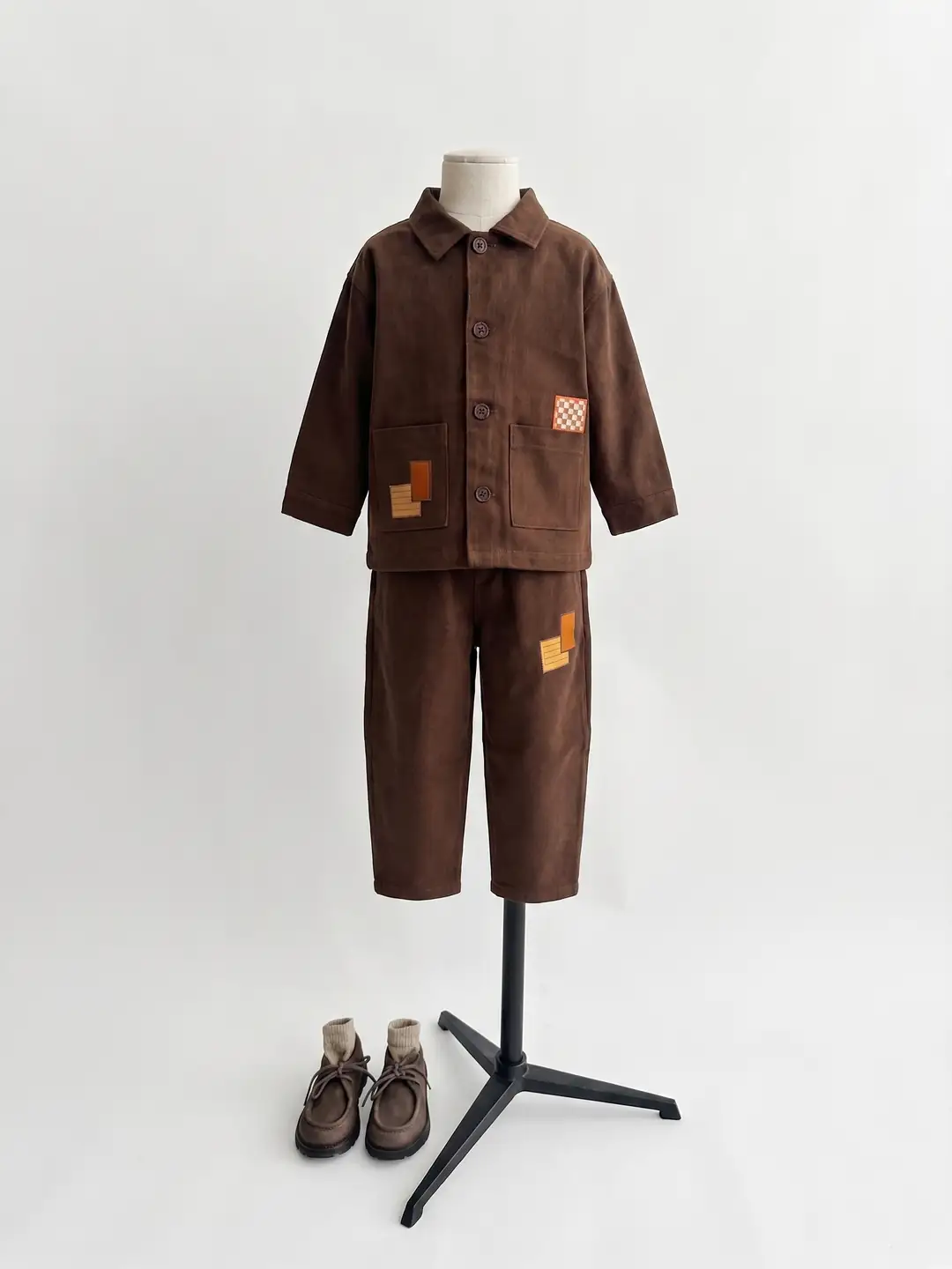 Kahverengi Gabardin Takım – görsel 1