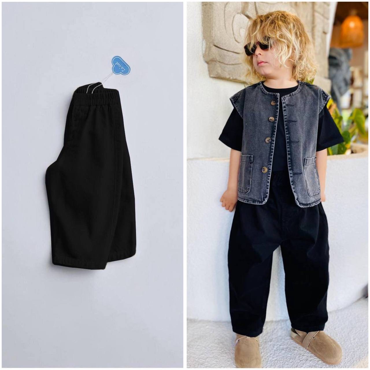 Balloon Jeans 5adet - Siyah