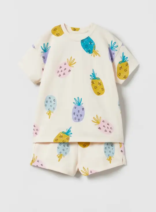 Ananas Desenli Takım – görsel 2