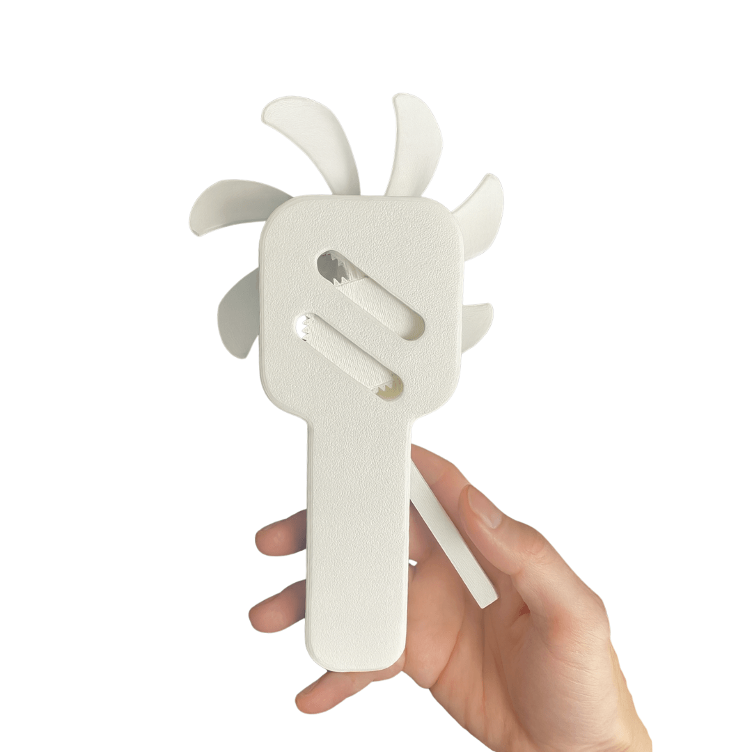 Basmalı Mini Fan – Elektriksiz Serinletici Pervane