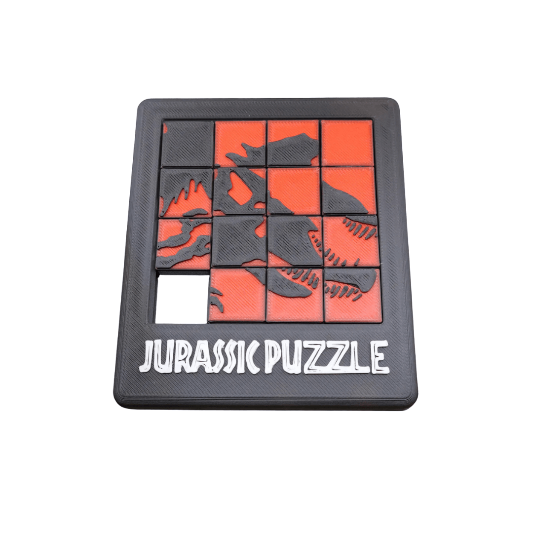 Kaydırmalı Jurassic Puzzle – Dinozor Fosil Keşif Oyuncağı