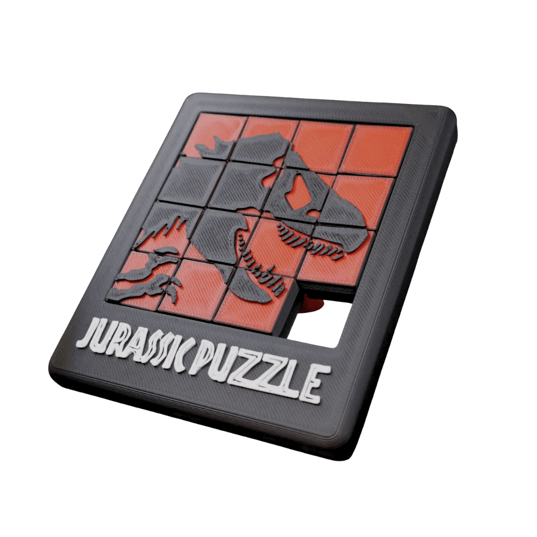 Kaydırmalı Jurassic Puzzle – Dinozor Fosil Keşif Oyuncağı