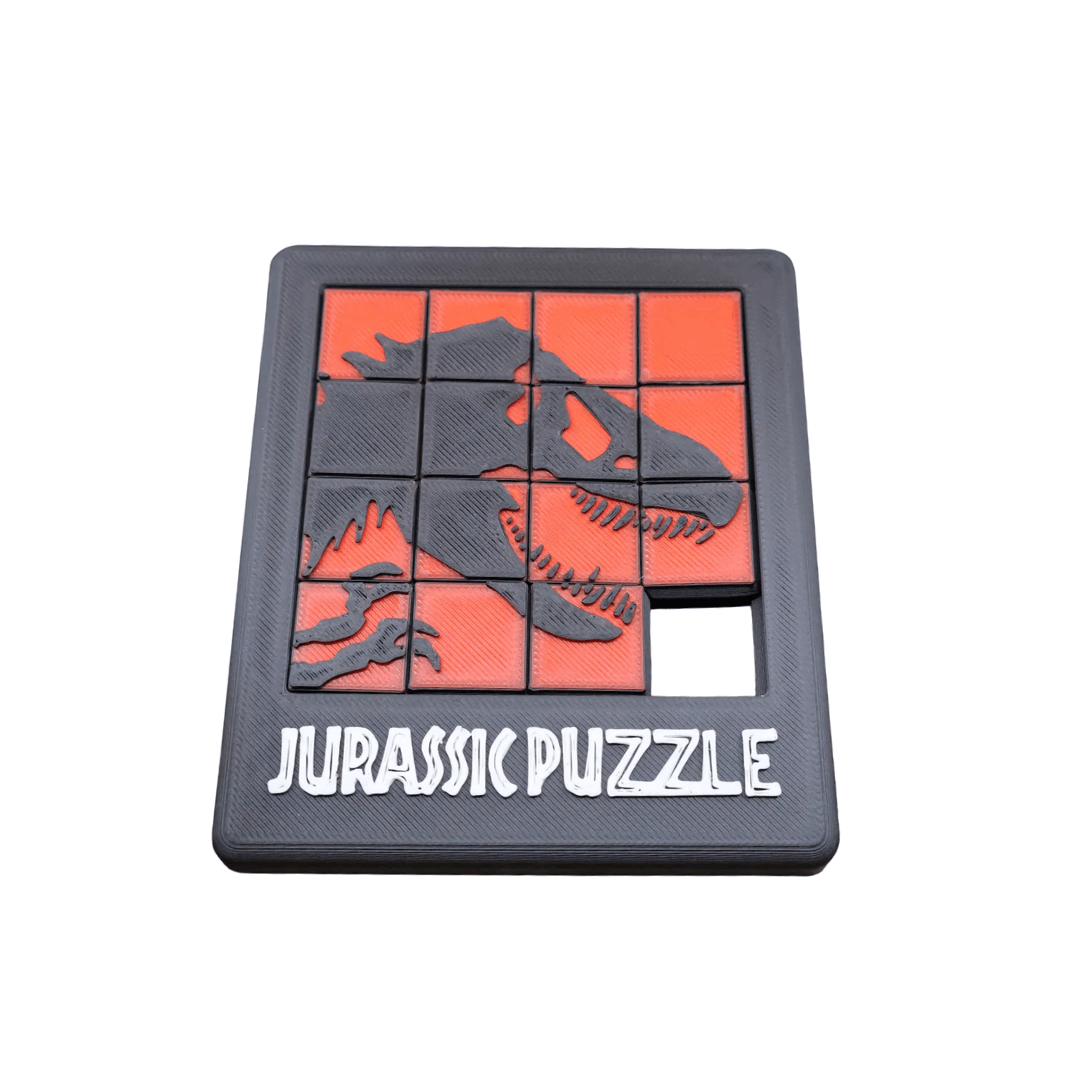 Kaydırmalı Jurassic Puzzle – Dinozor Fosil Keşif Oyuncağı