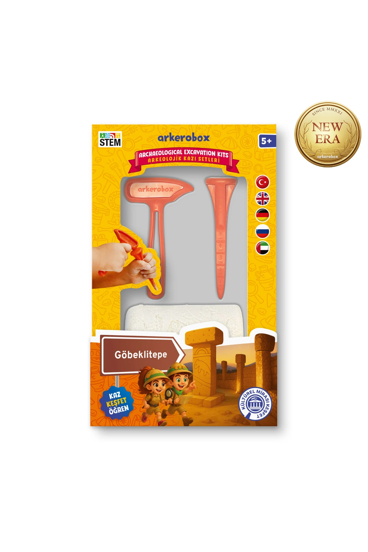 Göbeklitepe New Era | Eğitici Kazı Seti | Arkerobox