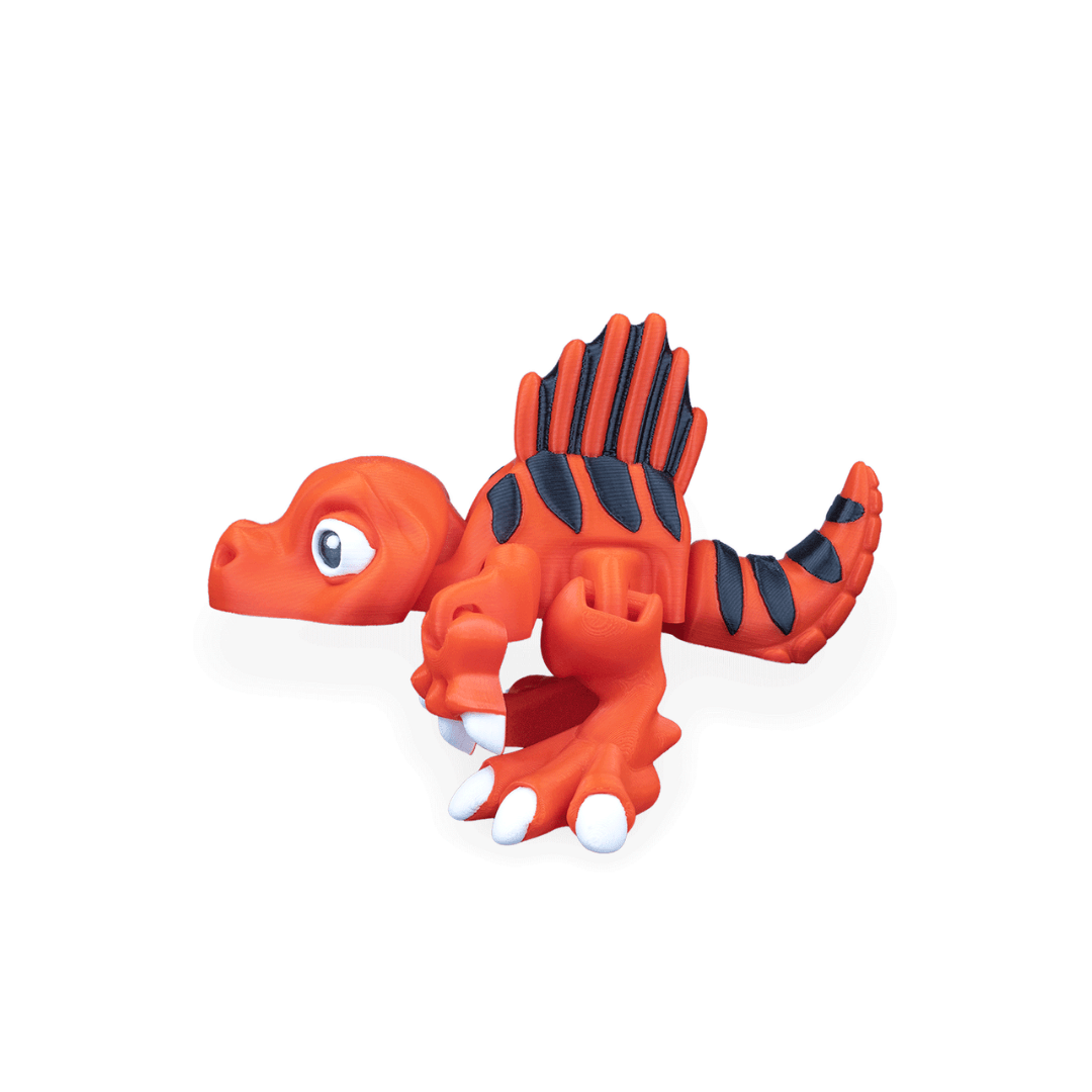 Esnek Spinosaurus Heykeli – Hareketli Dinozor Figürü