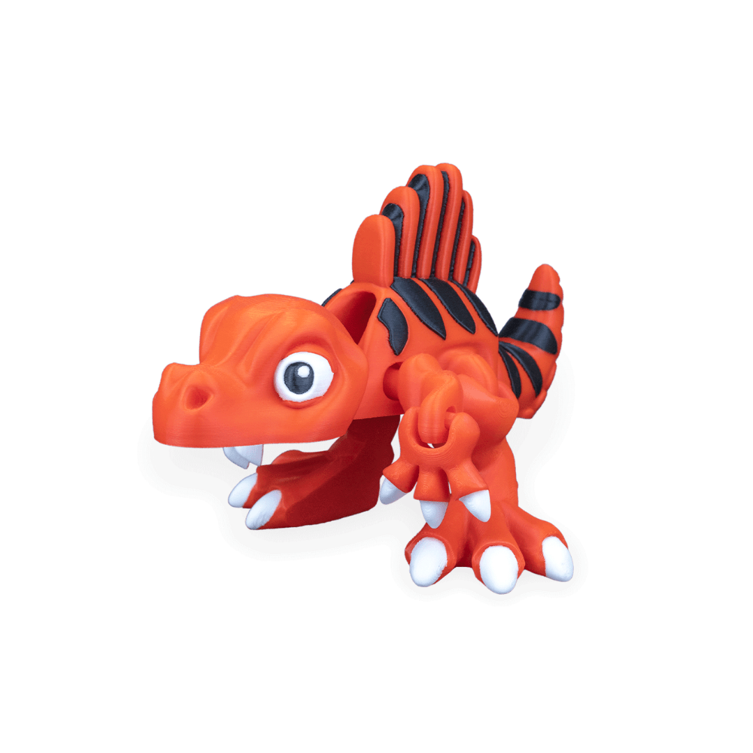 Esnek Spinosaurus Heykeli – Hareketli Dinozor Figürü