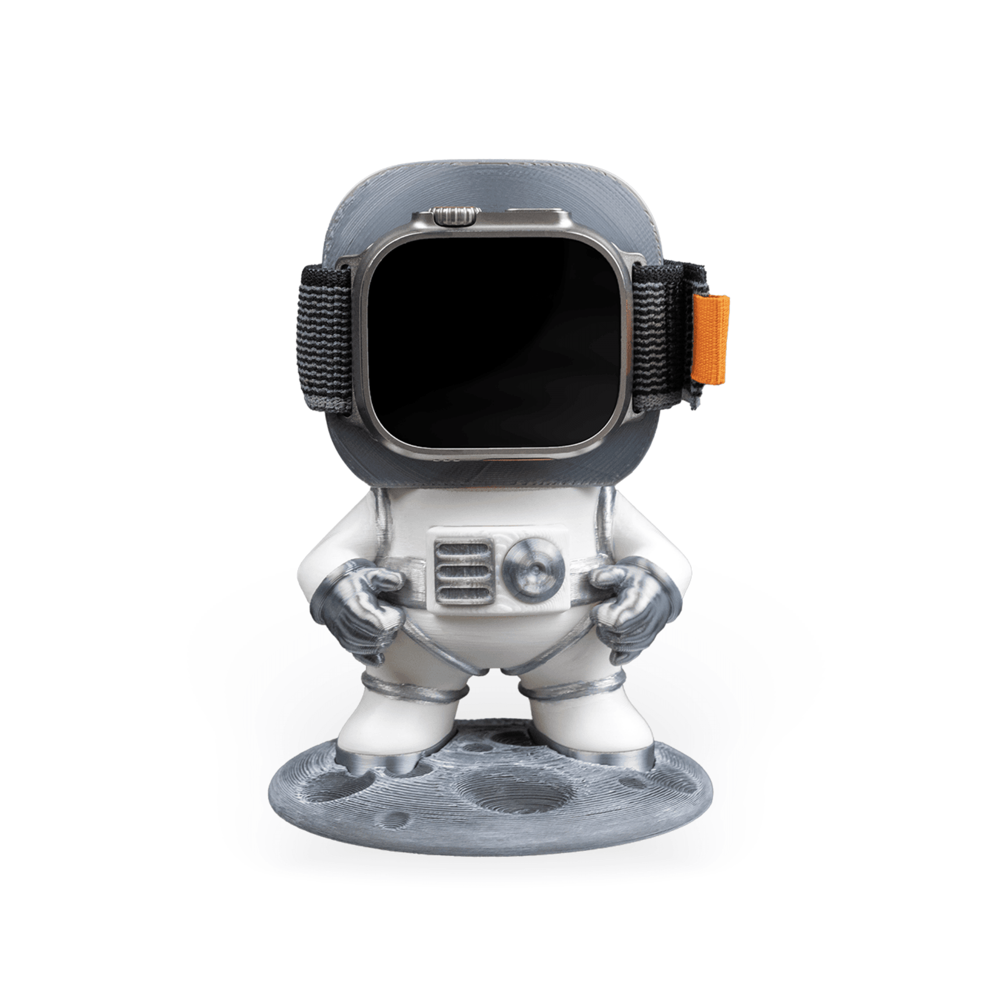 Astronot Şarj Standı – Apple Watch İçin Dekoratif ve Fonksiyonel Masaüstü Aksesuarı