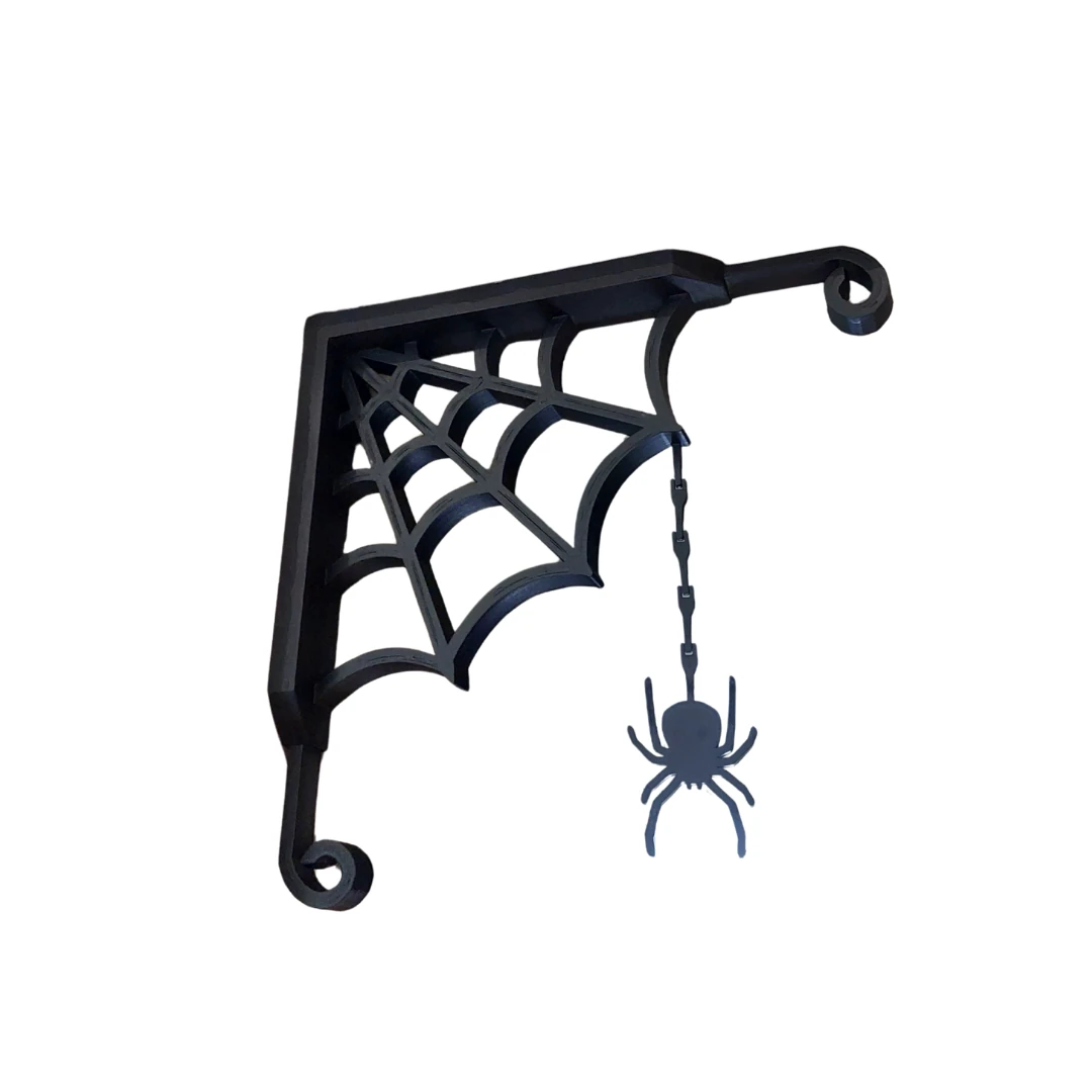 Örümcek Ağ Kapı Süsü - Cadılar Bayramı Dekoru