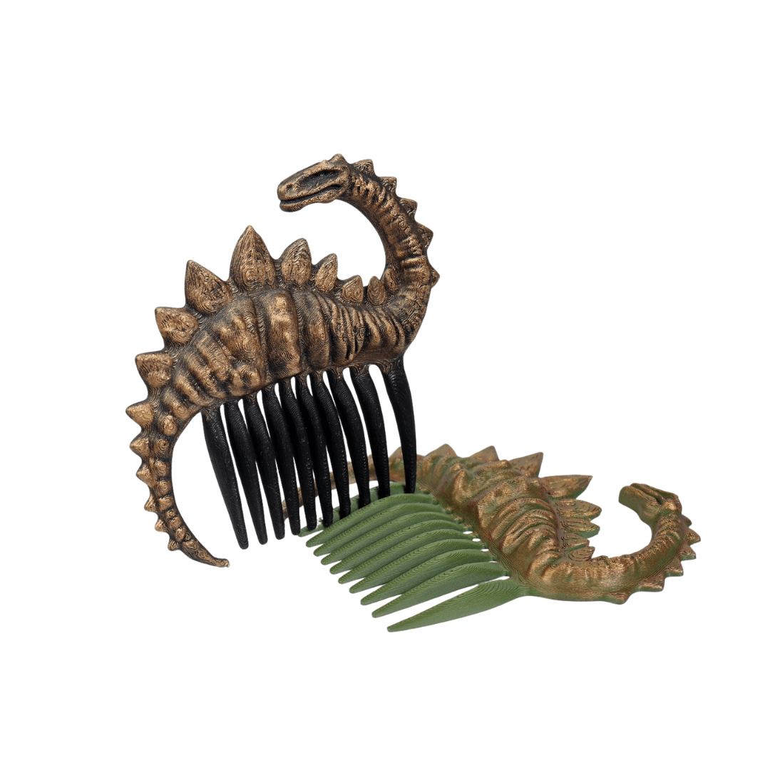 Dinozor Topuz Tarağı – Saç Aksesuarı Toka