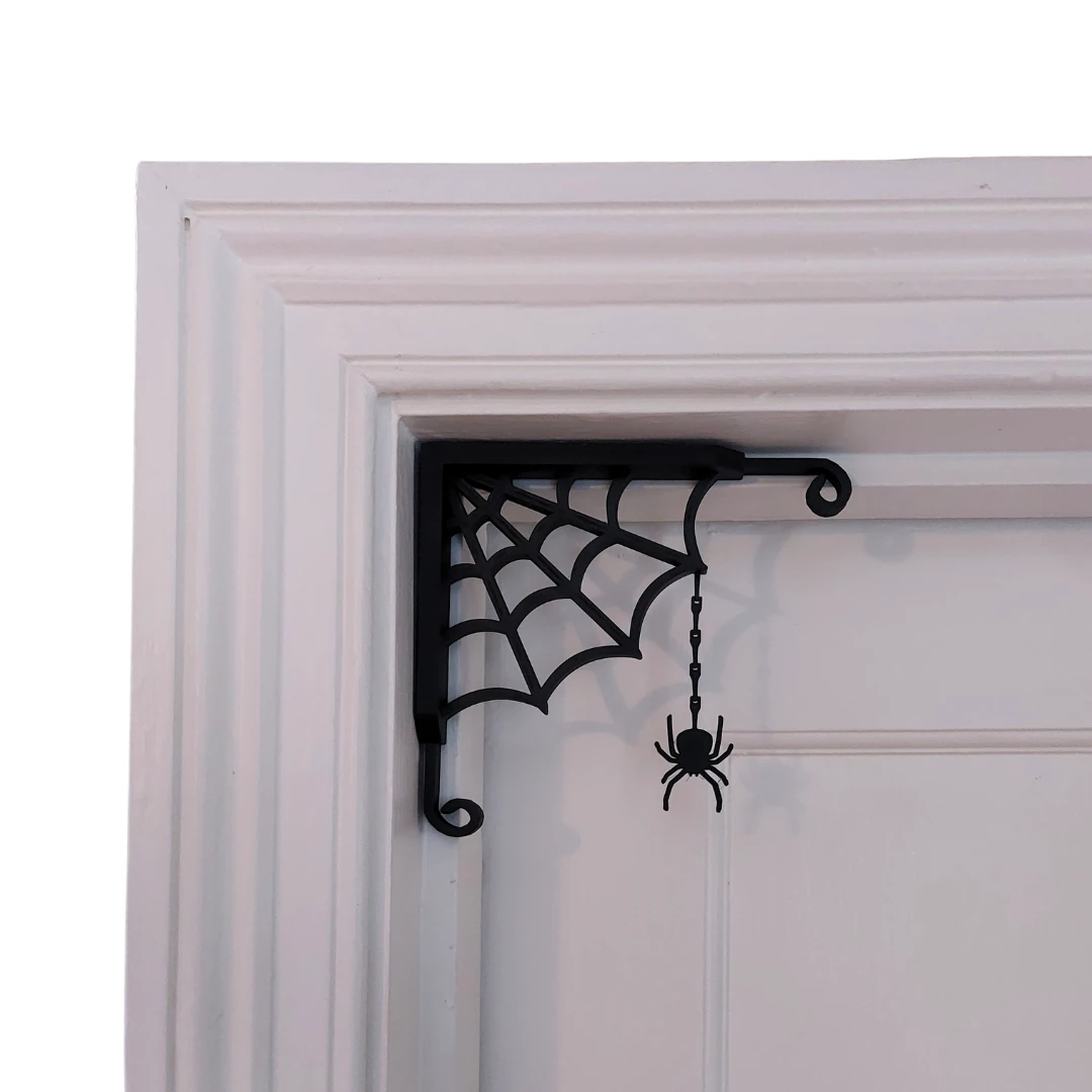 Örümcek Ağ Kapı Süsü - Cadılar Bayramı Dekoru