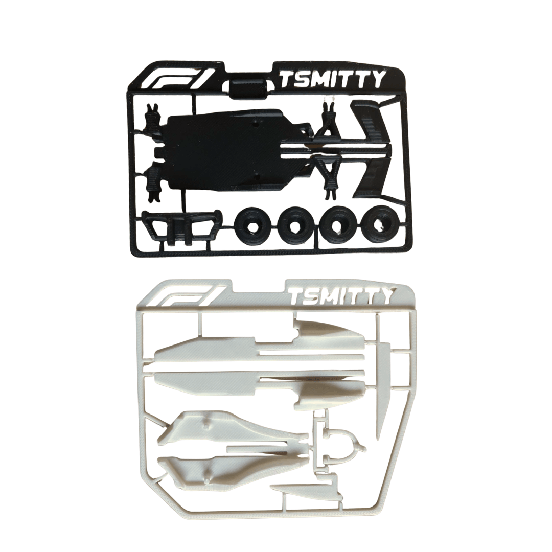 Yarış Arabası Kit Kartı – Kendin Yap Spor Araç Kit Card