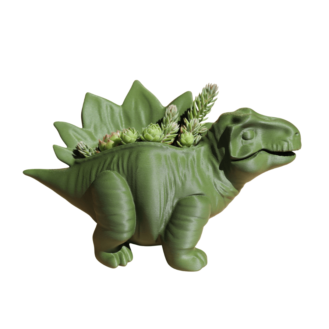 Dinozor Saksı – Şık Dekoratif Bitki Kabı