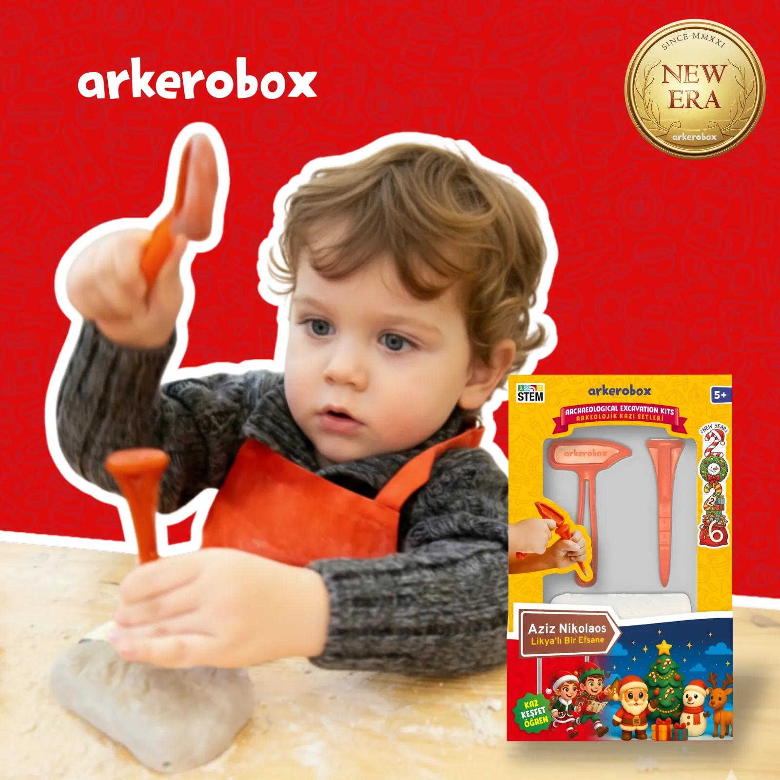 Aziz Nikalaos New Era | Eğitici Kazı Seti | Arkerobox