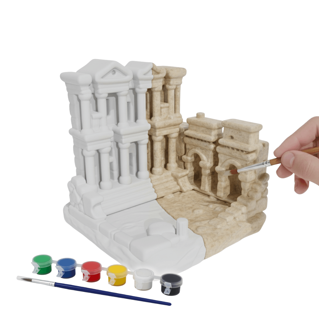 Efes Antik Kenti Figürü - Boyanabilir 3D Figür